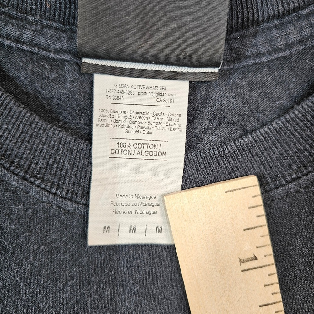 Thrasher Skateboard Magazine Graphic T-Shirt Y2K Mens Medium Black Red Logo - Picture 6 of 8